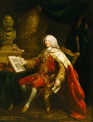 Muotokuva William Murraysta, Mansfieldin 1. jaarlista, vuodelta 1770
