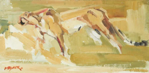 Gepardi, 2015 (öljy kankaalle)
