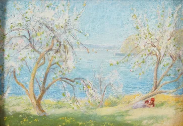Spring Sunshine (öljy levylle)