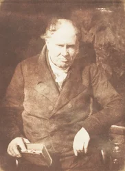 Dr. Monro, 1843-47. Tekijät: David Octavius Hill, Robert Adamson, Hill & Adamson.