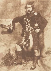 Kenneth Macleay, 1843-47. Tekijät: David Octavius Hill, Robert Adamson, Hill & Adamson.