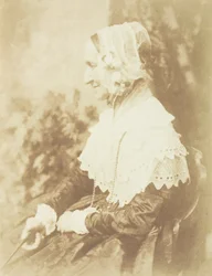 Retrat de la senyora Rigby, 1844. Creadors: David Octavius Hill, Robert Adamson, Hill & Adamson.finnish