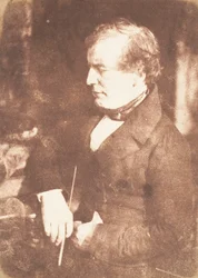 William Etty, 1843-47. Tekijät: David Octavius Hill, Robert Adamson, Hill & Adamson.