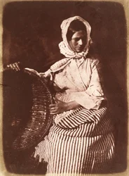 Mrs Hall, Newhaven, n. 1843–1847 (suolapaperiprintti kalotyyppinegatiivista) (katso myös 224279, 224280)