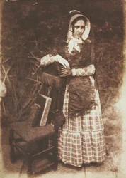 Tuntematon nainen, n. 1844.