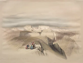Kristilliset ja Mahomedalaiset kappelit Siinain huipulla, 1839.