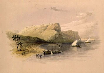 Ibrimin linnoitus, Nubia, elokuvasta "Egypt and Nubia", Vol.1 (litho)