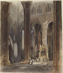 Amiensin katedraalin sisätilat