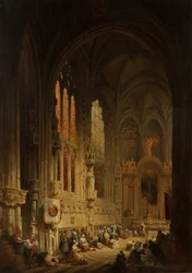 Katedraalin sisustus, 1822 tai 1829