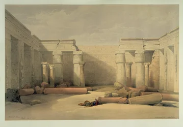 Medinet Habu, Ramses III:n hautajaistemppeli Thebassa.