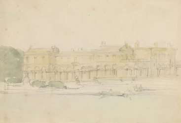 Palatsi joen rannalla