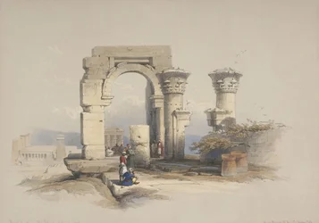 Rauniot, temppeli Biggehin saarella, Nubia