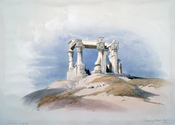 Wady Kardassyn temppeli, Nubia, 1800-luku