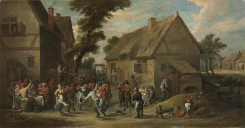Kyläjuhla, c. 1646-1650.