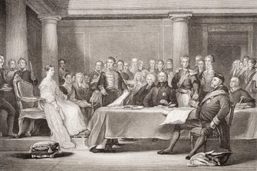 Kuningatar Victorian ensimmäinen neuvosto, Kensingtonin palatsi, 21. kesäkuuta 1837, 