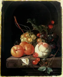 Hedelmien asetelma, 1600-luku