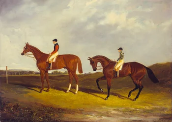 Elis" J. Dayn kanssa ja "Bay Middleton" J. Robinsonin kanssa