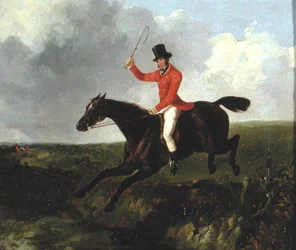 Robert Gilbert, York Houndsin mestari (öljy kankaalle)