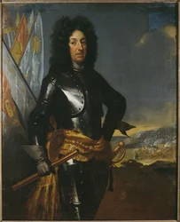 Le comte Adam Ludvig Lewenhaupt, kenraali suedois - Muotokuva kreivi Adam Ludvig Lewenhauptista (1659-1719), kirjoittanut Krafft, David, von (1655-1724). Öljy kankaalle. Mitat: 144x117 cm. Tukholman kansallismuseo