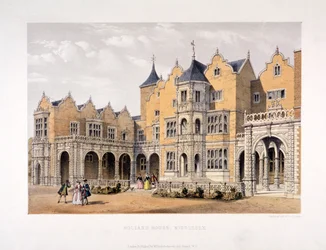 Holland House, Kensington, Lontoo, 1850
