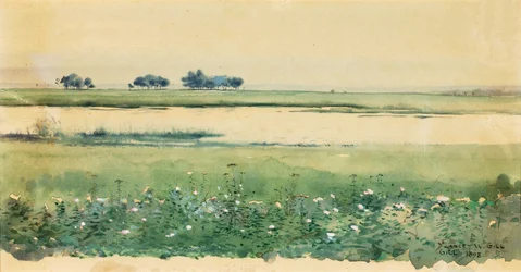 Maisema ja suot, 1898.