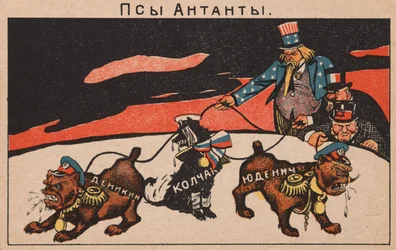 Ententen koirat: Denikin, Kolchak, Judenitš, 1919.