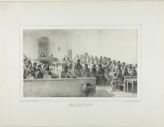 Bojardien yleiskokous, Bukarest, Valakia, 15. heinäkuuta 1837.