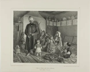 Tatariperhe kotonaan, Kapskhor, Krim, 21. lokakuuta 1837