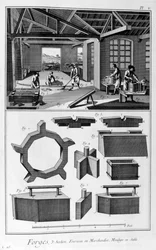 Takomo, uuni, hiekkaan valettu, 1751-1777