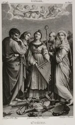 Denis-Sébastien Leroy, Chataigner ja Bovinet - Pyhä Cecilia, Rafaelin mukaan - 1802-1815