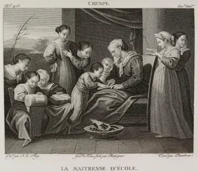 Denis-Sébastien Leroy, Chataigner ja Dambrun - Kouluttajatar, Giuseppe Crespin mukaan - 1802-1815