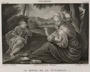 Denis-Sébastien Leroy, Chataigner ja Dennel - Pyhän perheen loppuosa, Il Pesaresen mukaan - 1802-1815