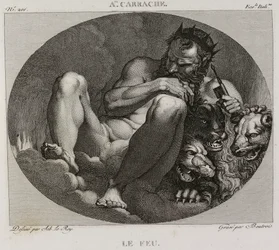 Denis-Sébastien Leroy et Boutrois - Tulipalo, Annibale Carrachen mukaan - 1802-1815
