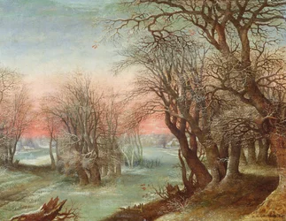 Talvimaisema, 1610