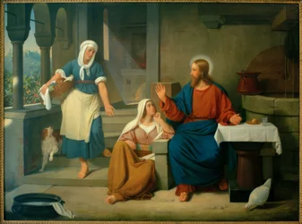 D.C.Blunck, Kristus Martan ja Marian kanssa
