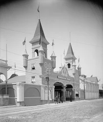 Sisäänkäynti Paragon Parkiin, Nantasket Beach, n. 1905 (m/v kuva)