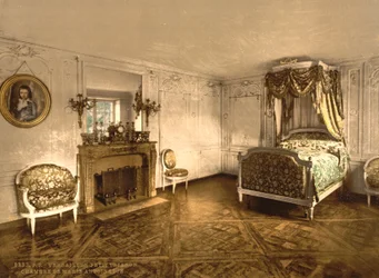 Petit Trianon, Versailles, Marie Antoinetten kammio, n. 1890-1900