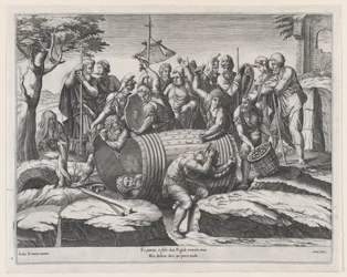 Roomalaisen loiston peili: Marcus Atilius Regulus tynnyrissä, 1500-luvun loppu