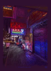 Perdido en Hong Kong, 2022 (iPadilla tehty digitaalinen teos)