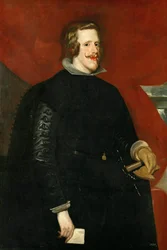 Barokki: Espanjalaisen Philip IV:n muotokuva par Velazquez, Diego (1599-1660)