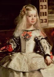 Las Meninas eli Philip IV:n perhe, n. 1656 (yksityiskohta)