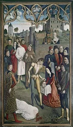 Keisari Otton tuomari: Viattoman miehen teloitus, 1473-75 (katso myös 3672)