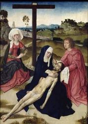 The Lamentation, n. 1455-60 (öljy paneelille)