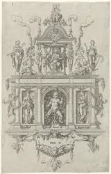 De Wijngaertranckenin Haarlemin retoriikkakamari Blazon