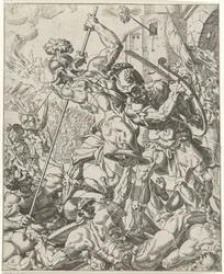 Assyrian armeijan lento Judit ja Holofernes (sarjan nimi)