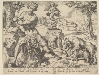 Benjamin, sarjasta Kaksitoista patriarkkaa, 1550.