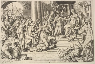 Salomo ja Saban kuningatar, 1549.