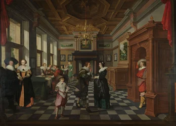 Seitsemänosainen koristeellinen jakso: Sisustus, 1630-32