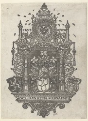 Antwerpenin Pyhän Luukkaan killan vaakuna, 1526.