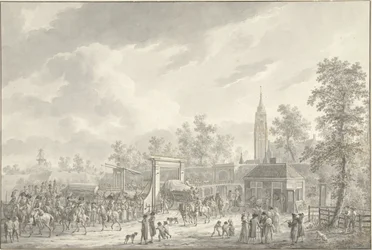 Varuskunnan lähtö Amersfoortista vuonna 1790